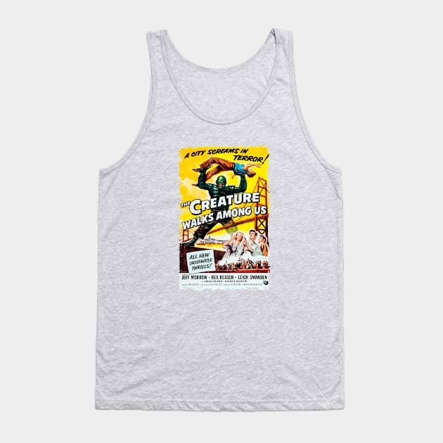 Mod.3 Creature from the Black Lagoon Tank Top by parashop